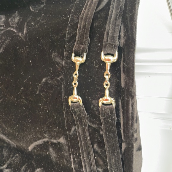 Little velvet black mini skirt - Picture 2 of 4